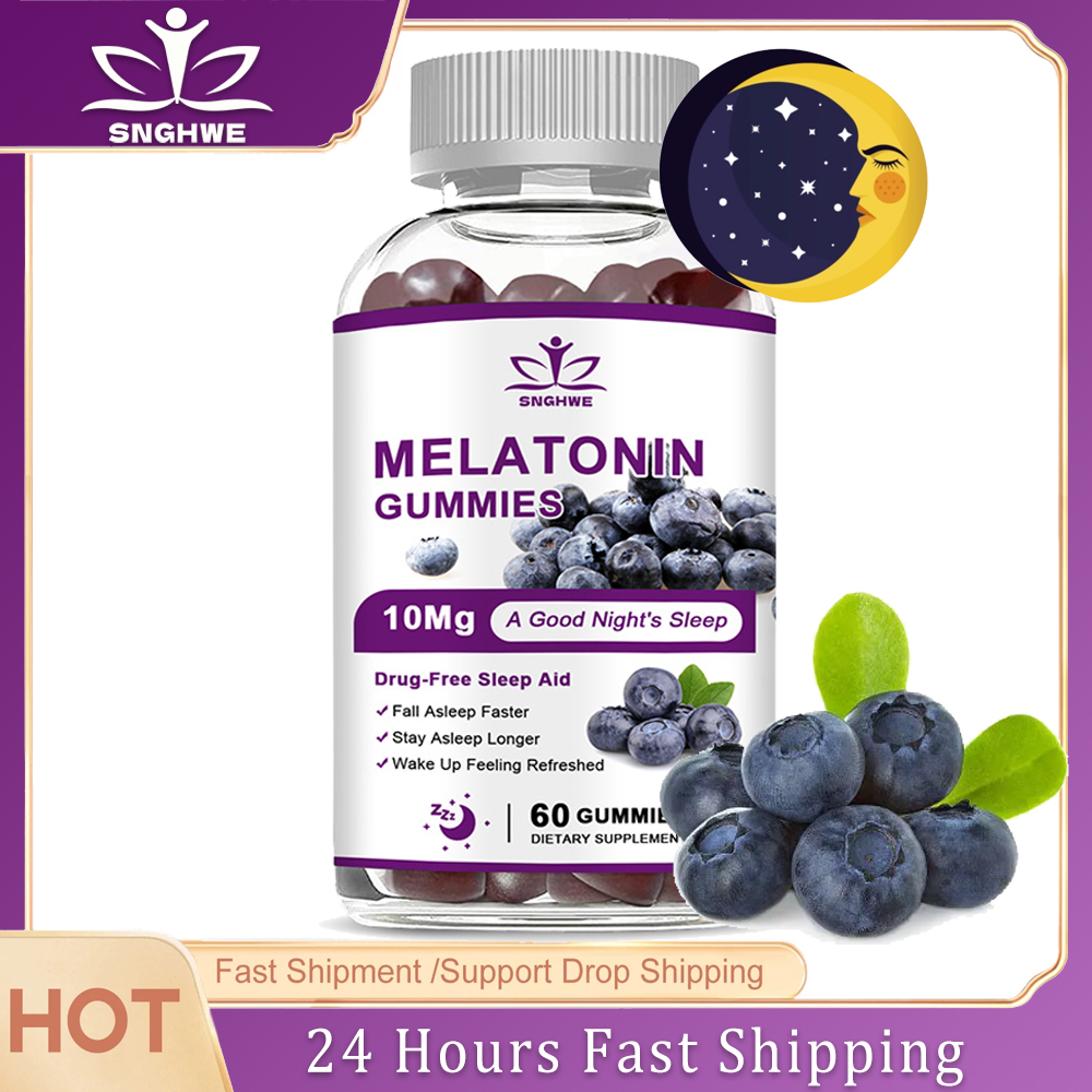 Melatonin Sleep Gummy - Gomitas de Melatonina para Dormir 10mg,