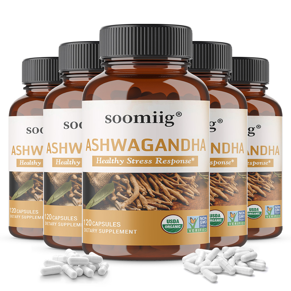 Ashwagandha Extract Root - Cápsulas de Extracto de Raíz de