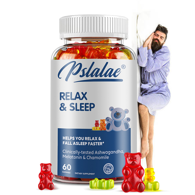 Melatonin Sleep Gummy - Relájate y duerme - con melatonina,