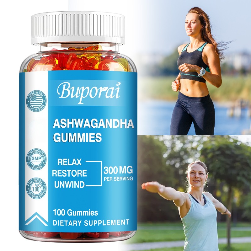 Ashwagandha Extract Root - Gomitas de Ashwagandha - Recuperación muscular,