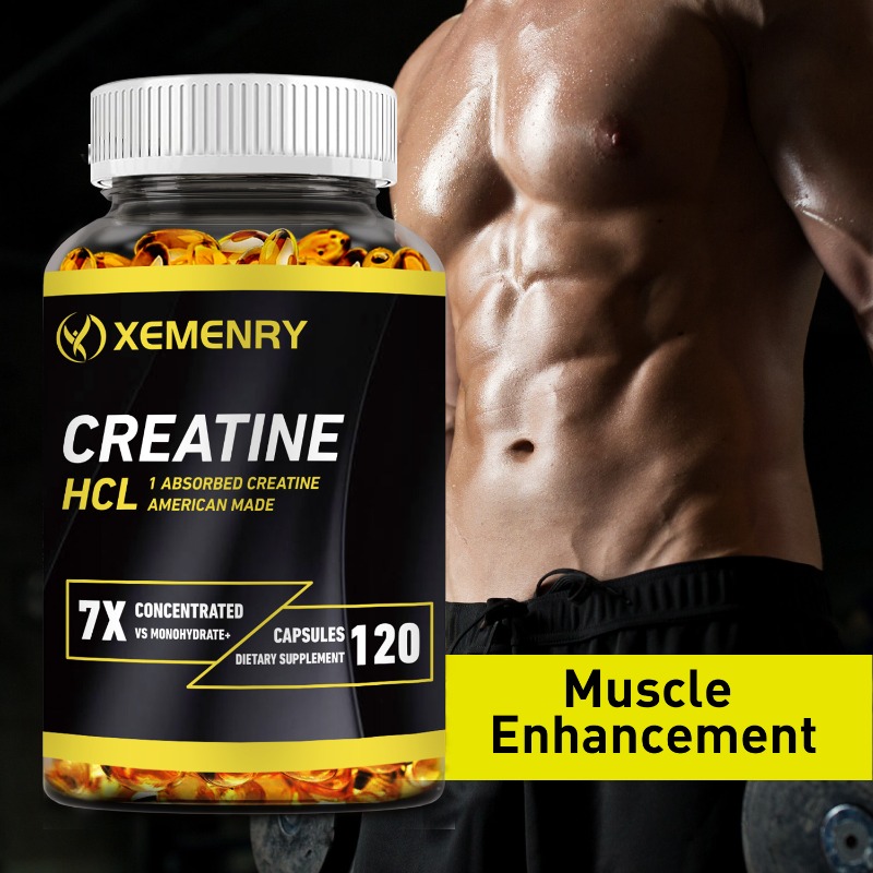 Creatine Hcl Capsule - Suplemento de Creatina HCL, Apoya el