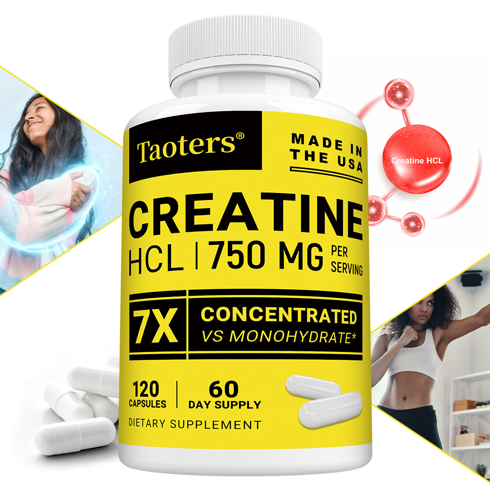 Creatine Hcl Capsule - Cápsulas de Creatina HCl, Aumentan la