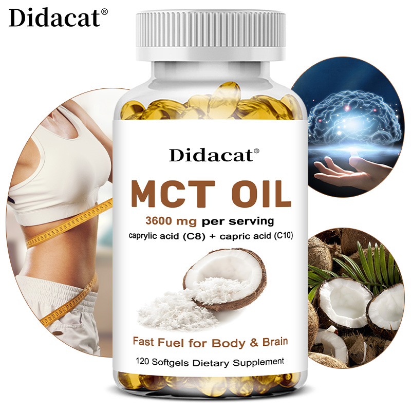 Mct Oil Coconut - Aceite MCT 3600 mg C8 C10