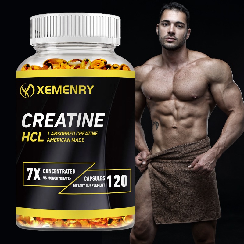 Creatine Hcl Capsule - Creatine HCl: soporte de energía muscular,