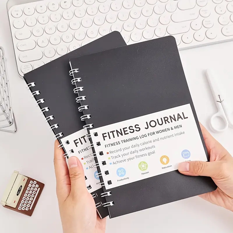 Nutrition Fitness Plan - Cuaderno de Fitness, Planificador Diario de