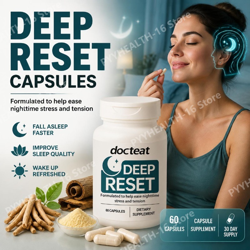 Ashwagandha Extract Root - Cápsulas Docteat para el Sueño con