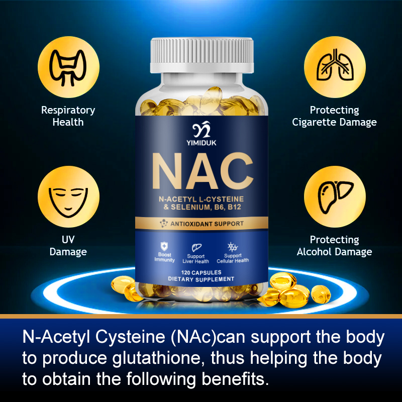 Suplemento de Glutatión NAC |  - Nac N Acetyl Cysteine reseña y precio