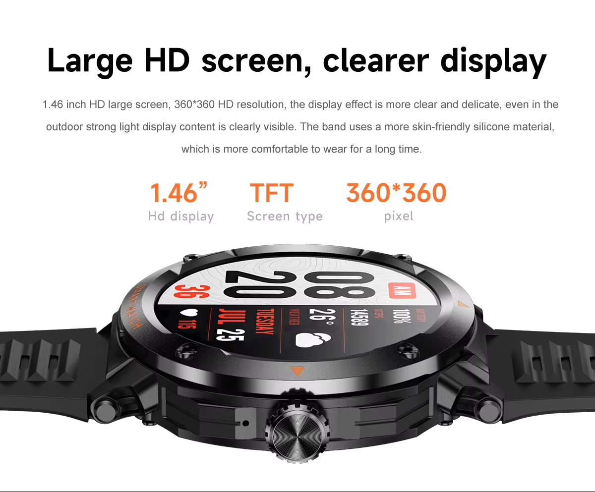 Reloj inteligente con NFC, aur - Nutrition Gym reseña y precio
