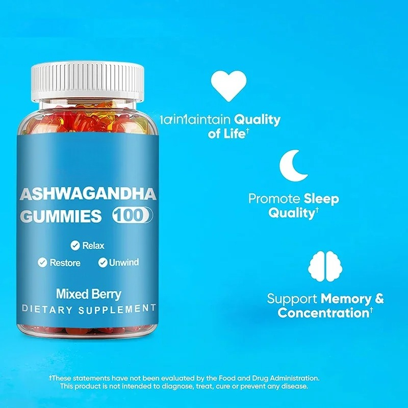 Gomitas de Ashwagandha: alivia - Ashwagandha Extract Root reseña y precio