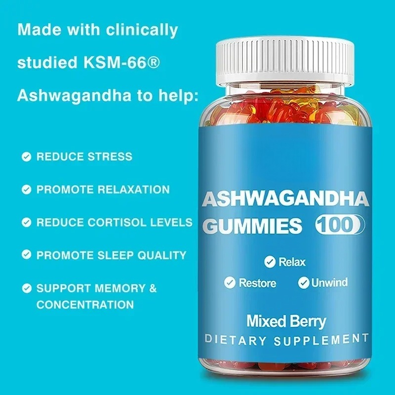Gomitas de Ashwagandha: alivia - Ashwagandha Extract Root reseña y precio
