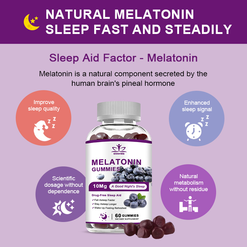 Gomitas de Melatonina para Dor - Melatonin Sleep Gummy reseña y precio