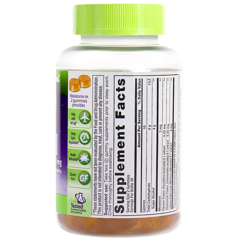 American Vitafusion Sleepwell  - Melatonin Sleep Gummy reseña y precio