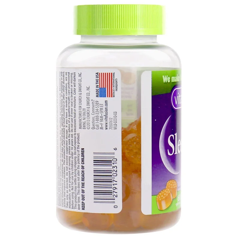 American Vitafusion Sleepwell  - Melatonin Sleep Gummy reseña y precio