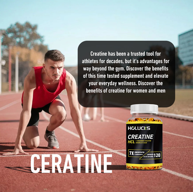 Cápsulas de Creatina HCL 750mg - Creatine Hcl Capsule reseña y precio