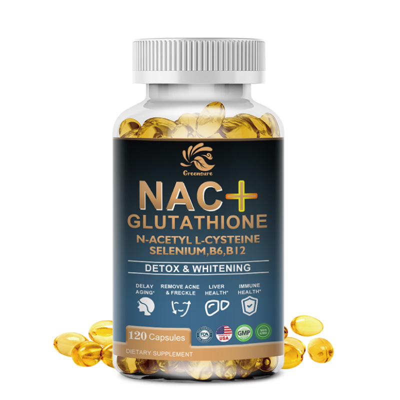 Greensure NAC Glutatión Cápsul - Nac N Acetyl Cysteine reseña y precio