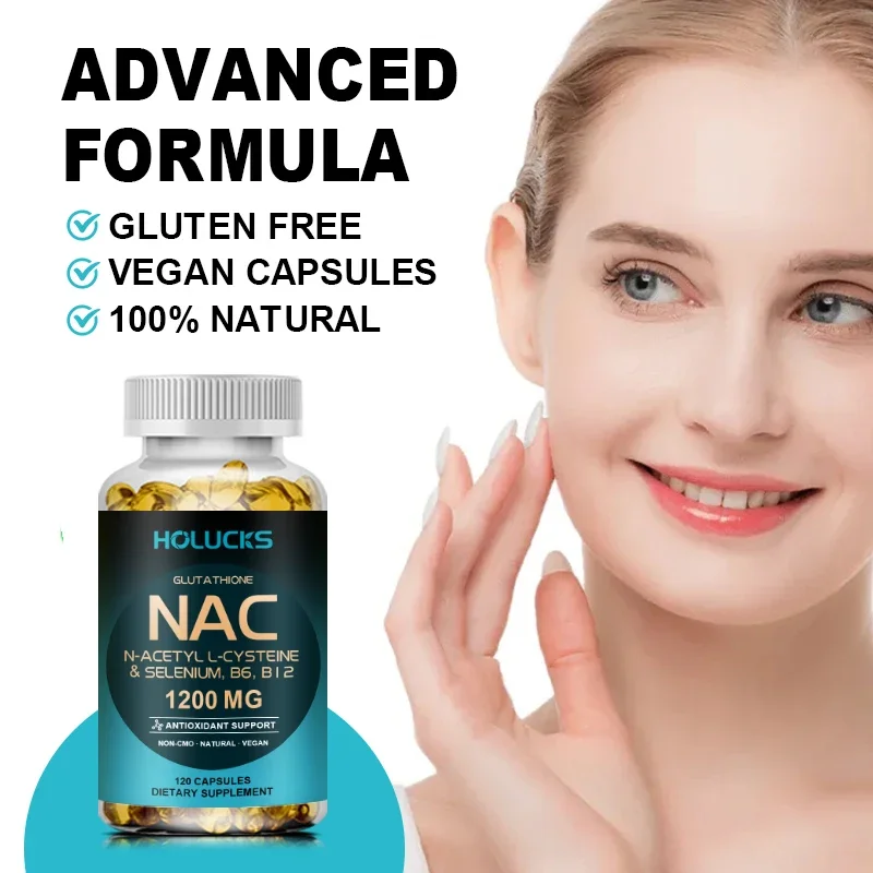 Suplemento de Glutatión NAC, C - Nac N Acetyl Cysteine reseña y precio
