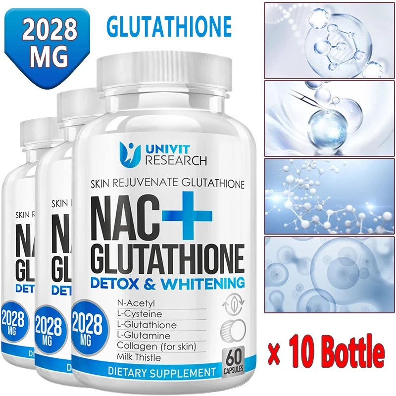 Cápsulas de glutatión: salud d - Nac N Acetyl Cysteine reseña y precio