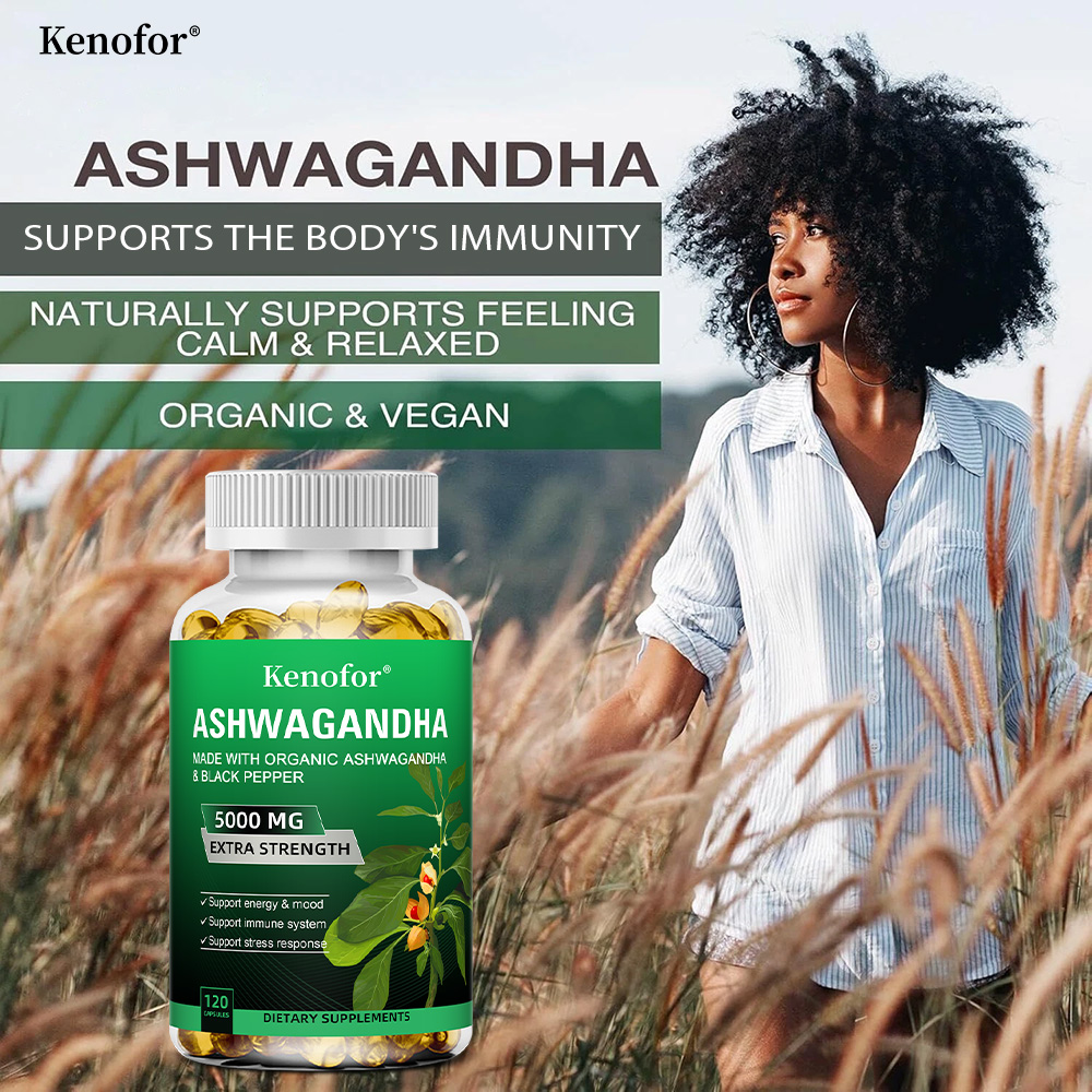 Cápsulas puras de extracto de  - Ashwagandha Extract Root reseña y precio
