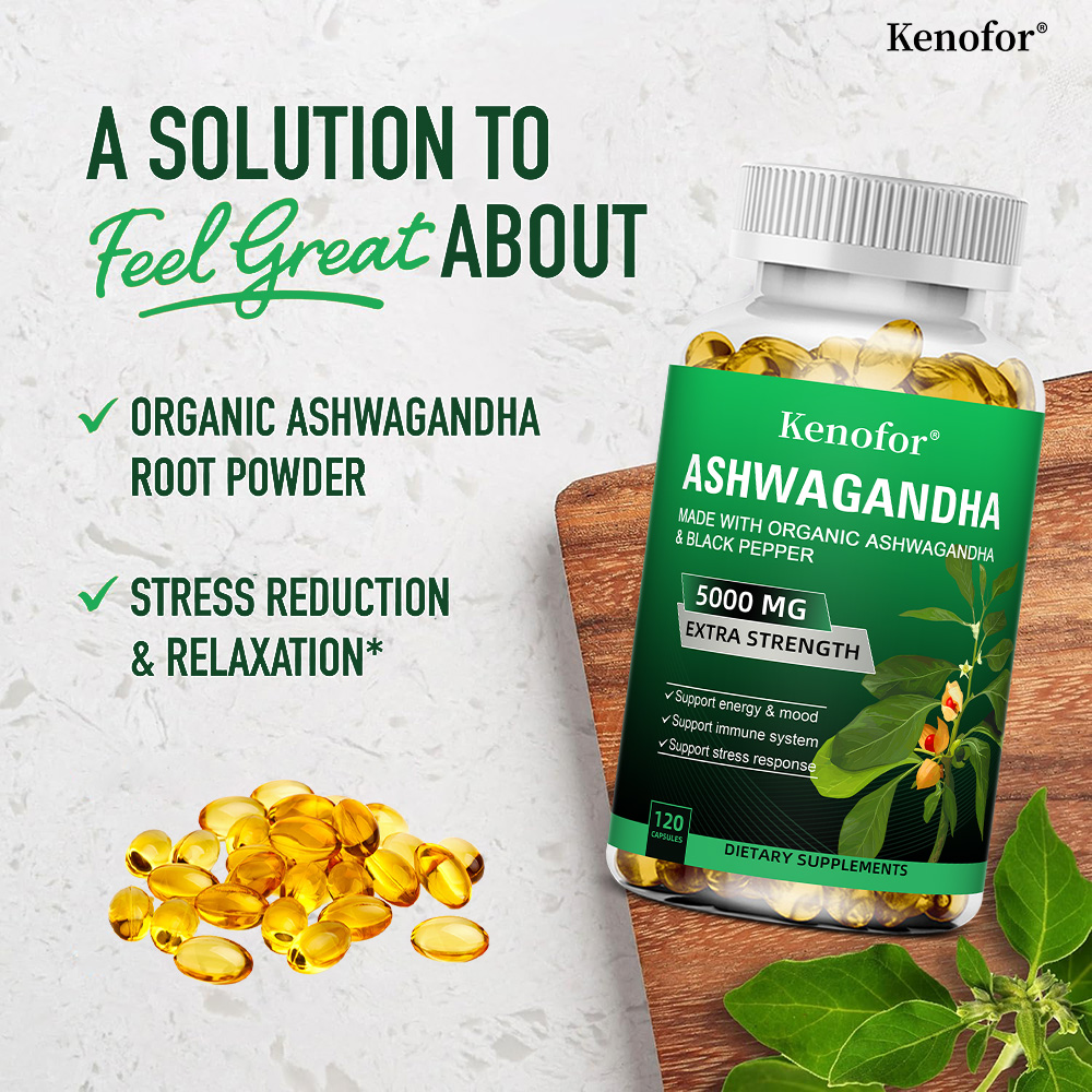 Cápsulas puras de extracto de  - Ashwagandha Extract Root reseña y precio
