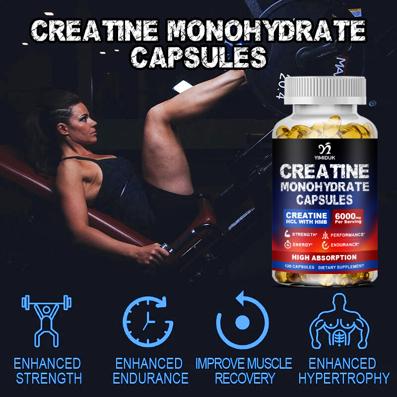 Suplemento de Creatina para De - Creatine Hcl Capsule reseña y precio