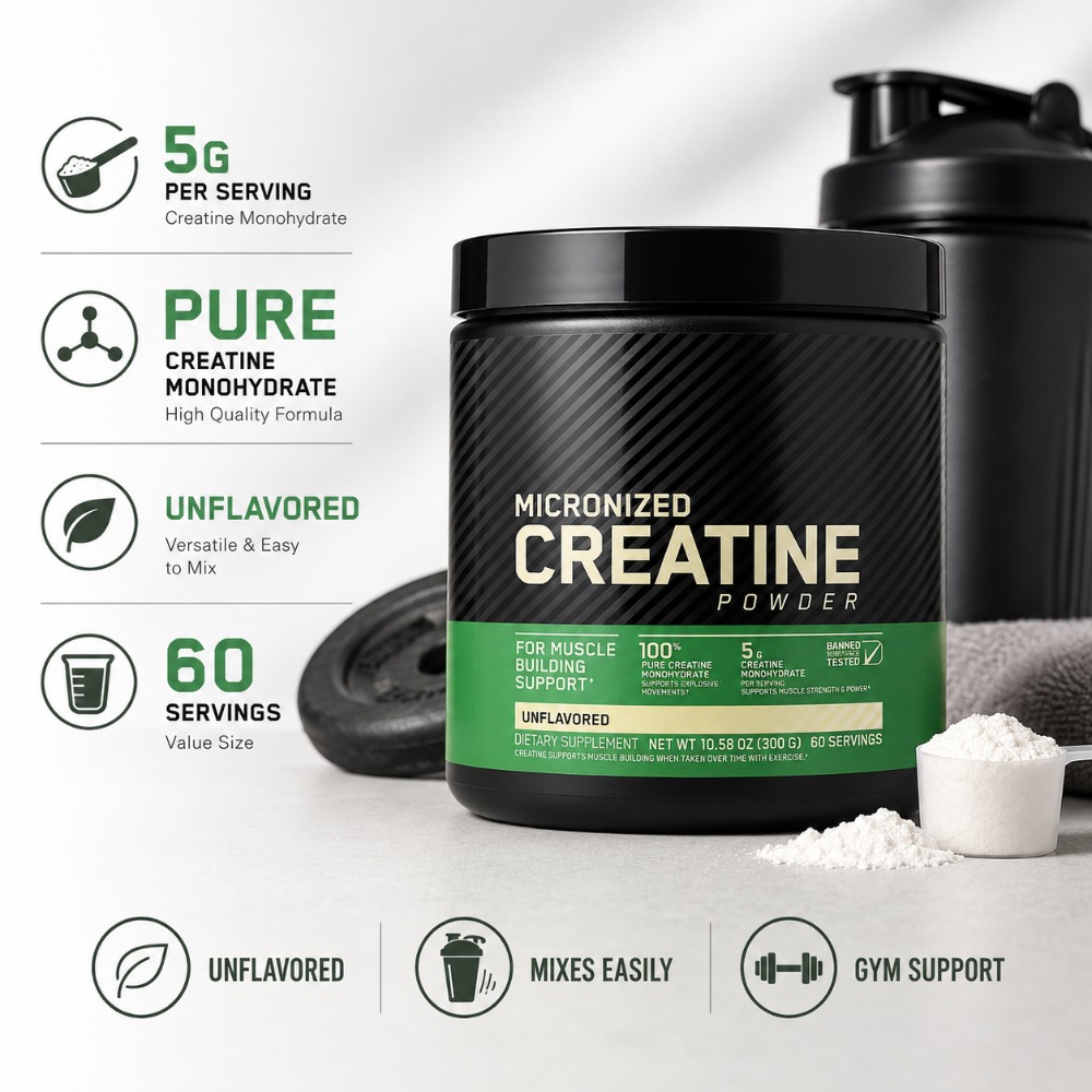 Creatina Monohidrato en Polvo  - Nutrition Gym reseña y precio
