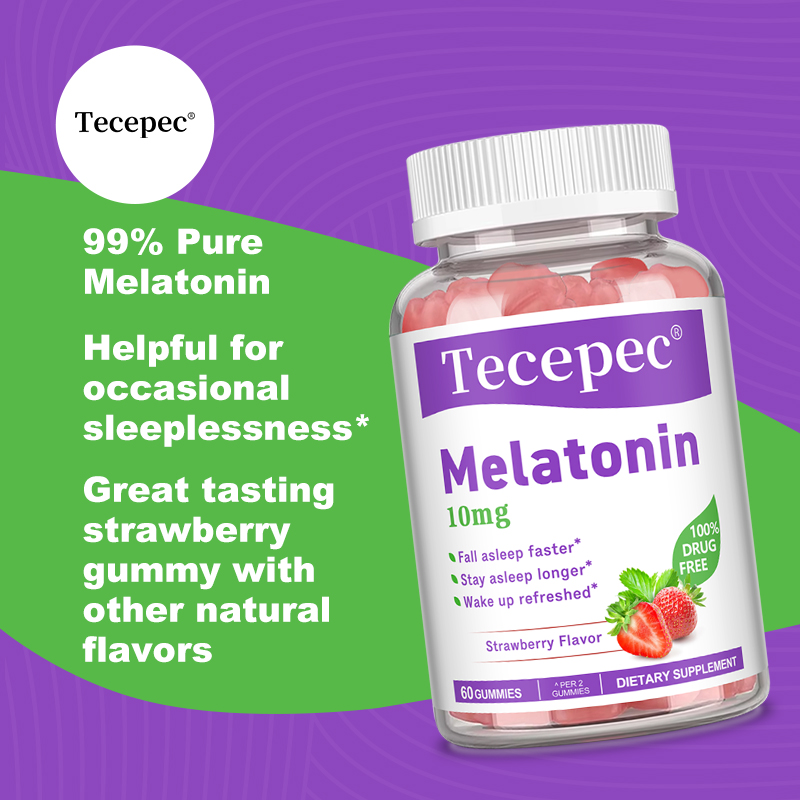 Gomitas de melatonina de 10 mg - Melatonin Sleep Gummy reseña y precio