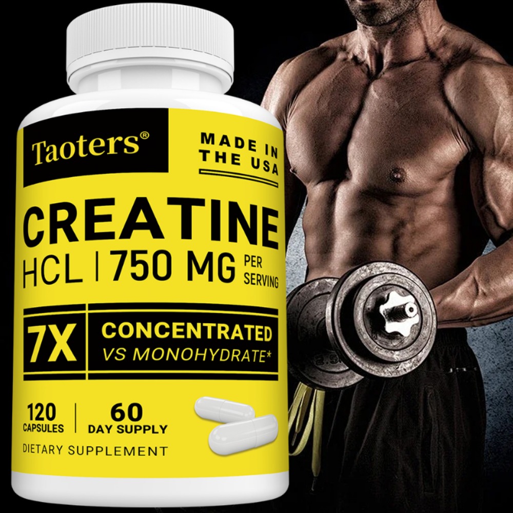 Creatina HCl - Aumenta la Ener - Creatine Hcl Capsule reseña y precio