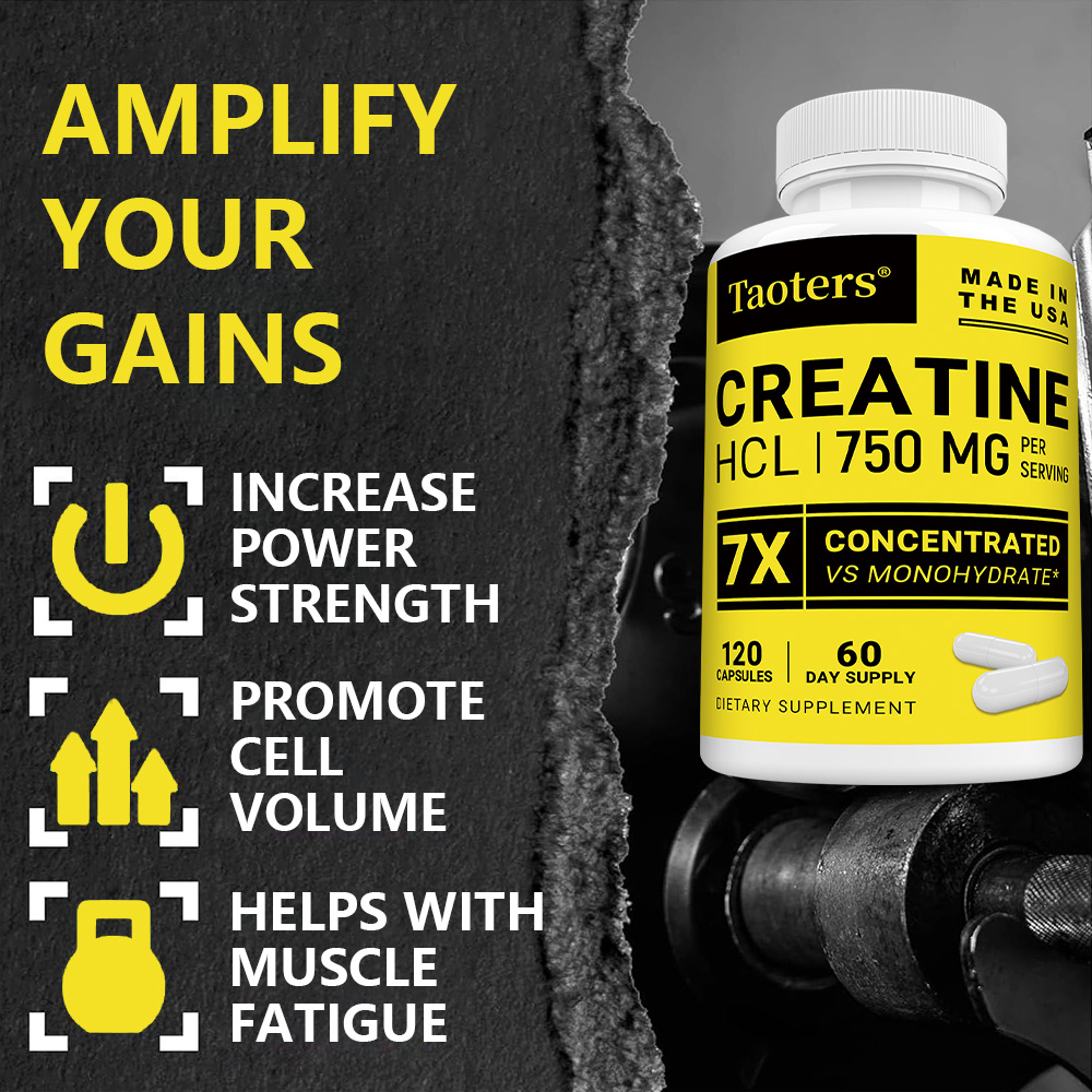 Cápsulas de Creatina HCl, Aume - Creatine Hcl Capsule reseña y precio