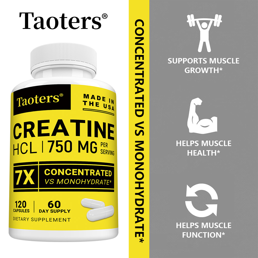 Cápsulas de Creatina HCl, Aume - Creatine Hcl Capsule reseña y precio