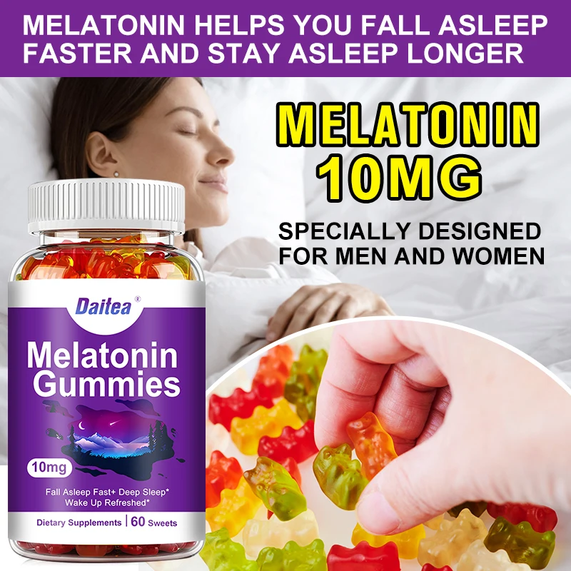 Suplemento de Melatonina 10 Mg - Melatonin Sleep Gummy reseña y precio