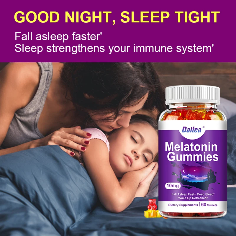 Suplemento de Melatonina 10 Mg - Melatonin Sleep Gummy reseña y precio