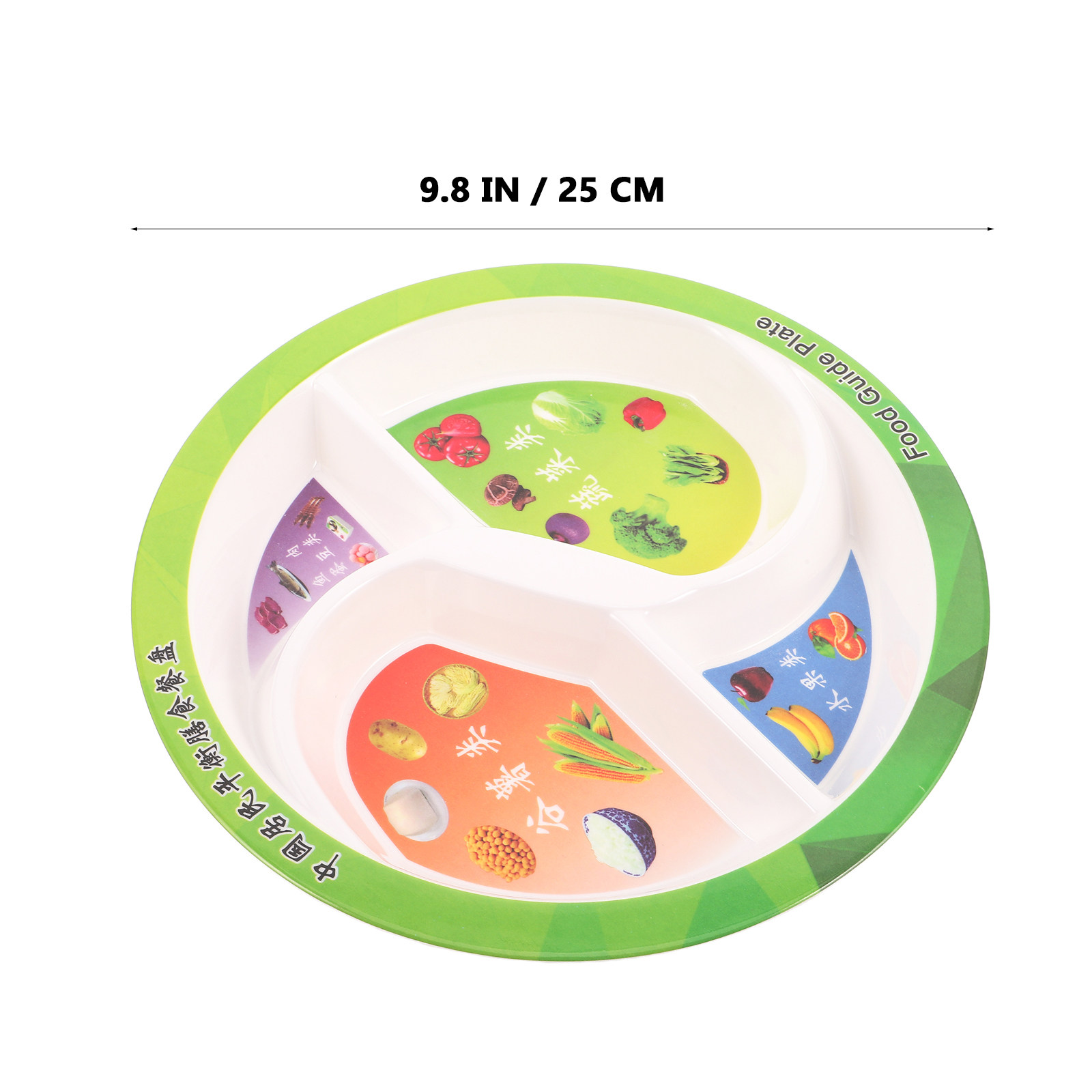 Plato con compartimentos para  - Nutrition & Fitness Class reseña y precio