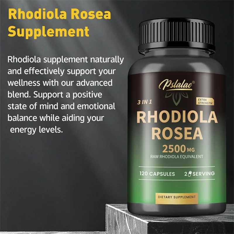 Suplemento de Rhodiola Rosea M - Ashwagandha Extract Root reseña y precio