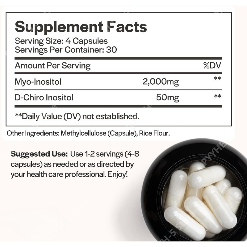 Suplemento de Mioinositol y D- - Nac N Acetyl Cysteine reseña y precio