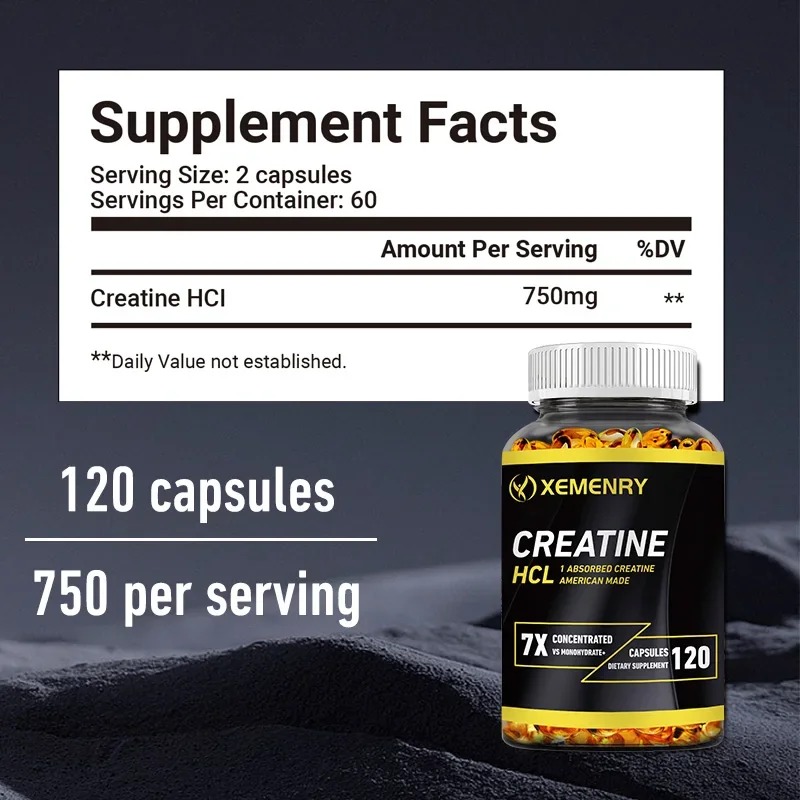 Creatine HCl: soporte de energ - Creatine Hcl Capsule reseña y precio