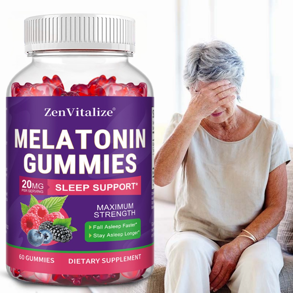 Gomitas de Melatonina para Adu - Melatonin Sleep Gummy reseña y precio