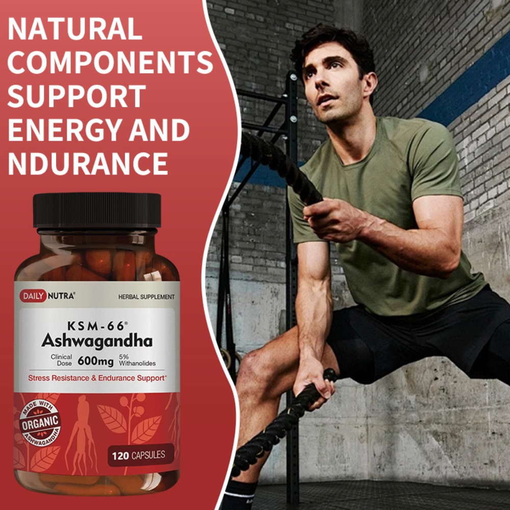 KSM-66 Ashwagandha 600mg Extra - Ashwagandha Extract Root reseña y precio