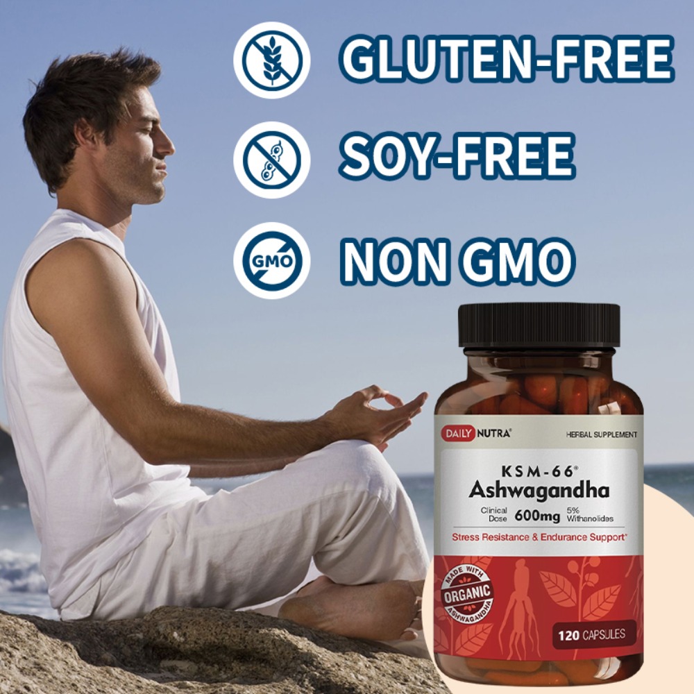 KSM-66 Ashwagandha 600mg Extra - Ashwagandha Extract Root reseña y precio
