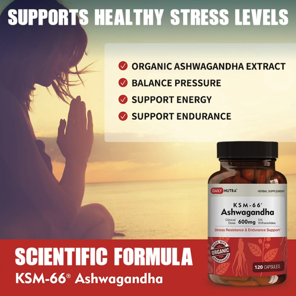 KSM-66 Ashwagandha 600mg Extra - Ashwagandha Extract Root reseña y precio
