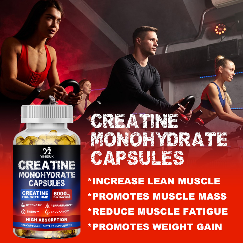 Cápsulas de Creatina Monohidra - Creatine Hcl Capsule reseña y precio