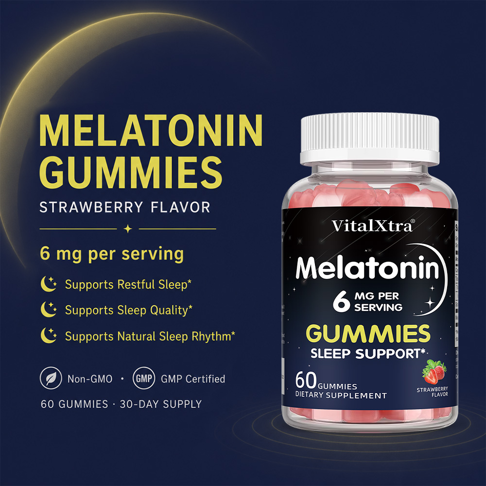 Gomitas de Melatonina 6mg, Apo - Melatonin Sleep Gummy reseña y precio