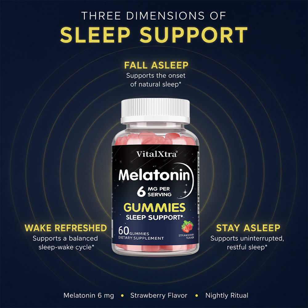 Gomitas de Melatonina 6mg, Apo - Melatonin Sleep Gummy reseña y precio