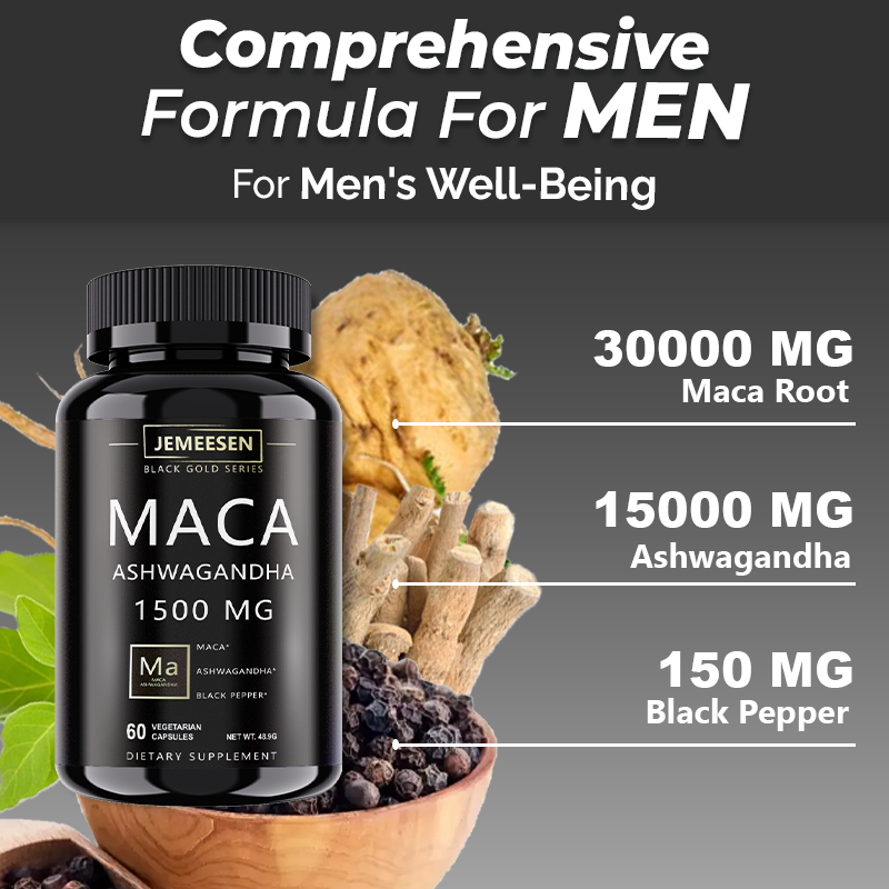 JEMEESEN - Cápsulas de Raíz de - Ashwagandha Extract Root reseña y precio