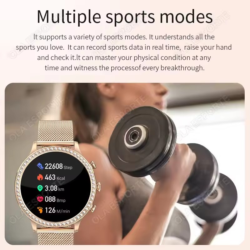 Elegante Reloj Inteligente par - Nutrition Gym reseña y precio